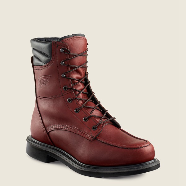 Botas de Trabajo Red Wing Hombre Vino - Supersole® - 8-Inch Soft Toe - 306-MWFDTV